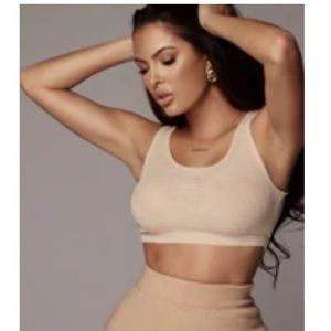 JLux label basic cropped top